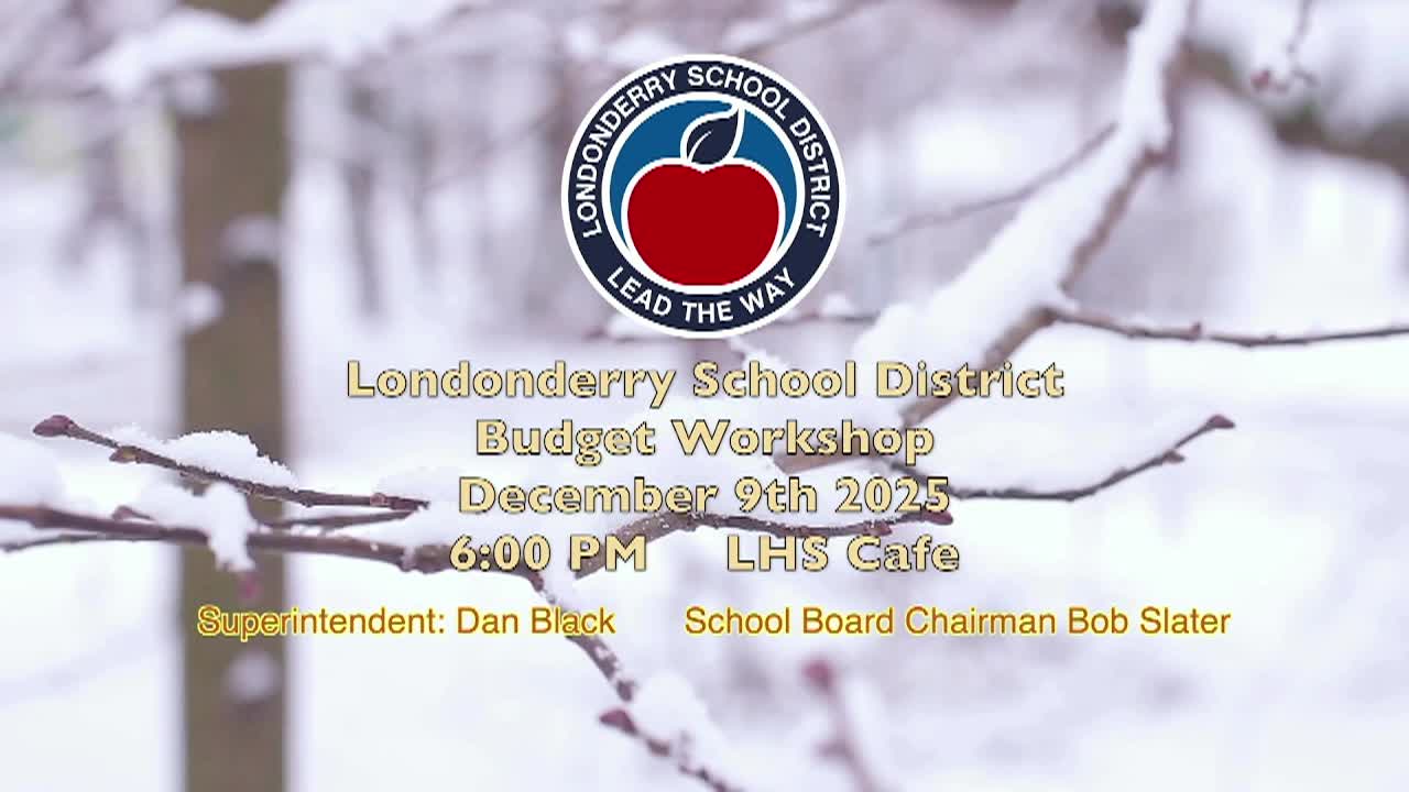 School Board from 12-9-25