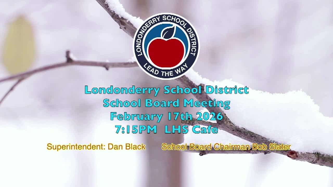 School Board from 2-17-26